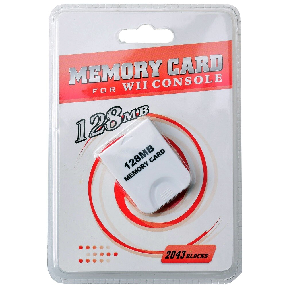 1pcs 128MB wii Game Memory card Saves Memory Card for Nintendo for Wii GameCube