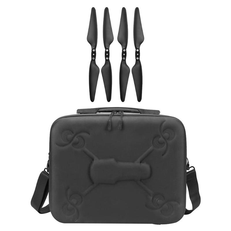 Hardshell Sac À Bandoulière Étui + 4 pièces Hélices pour Hubsan Zino H117S Accessoire