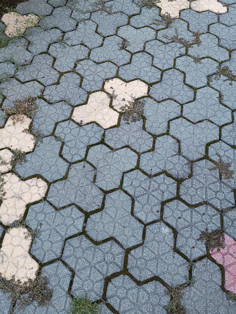 Garden Path Cement Mold DIY Walk Pavement Concrete Mold For Brick Road Reusable Concrete Brick Molds