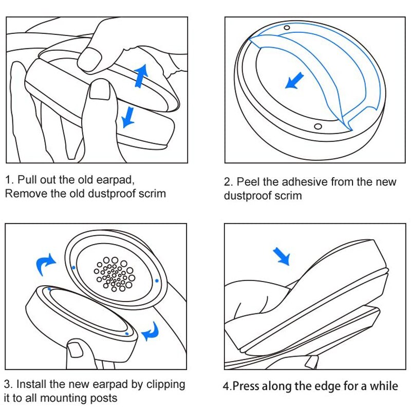 KUTOU Oorkussen Voor Beats Solo 2 Solo 2 Oorkussen Solo 3 Solo 3 Hoofdtelefoon Oorkussens Oorschelpen Vervangende Onderdelen Headset Foam Pad
