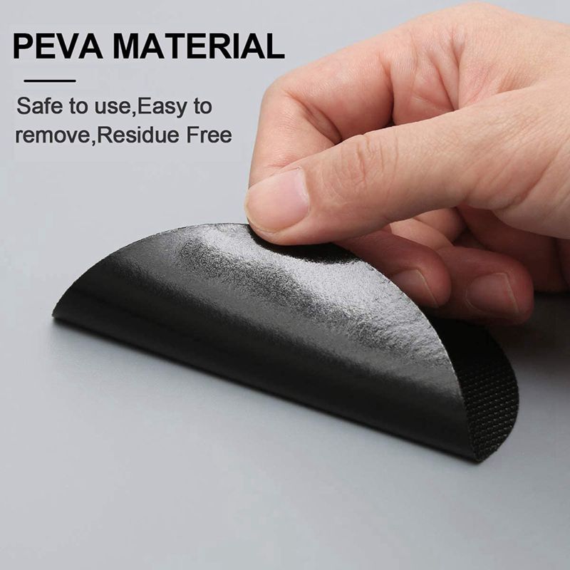 Bad Antislip Stickers, Antislip Douche Strips Douche Vloer Antislip Stickers Veiligheid Douche Loopvlakken (Black-30PCS)