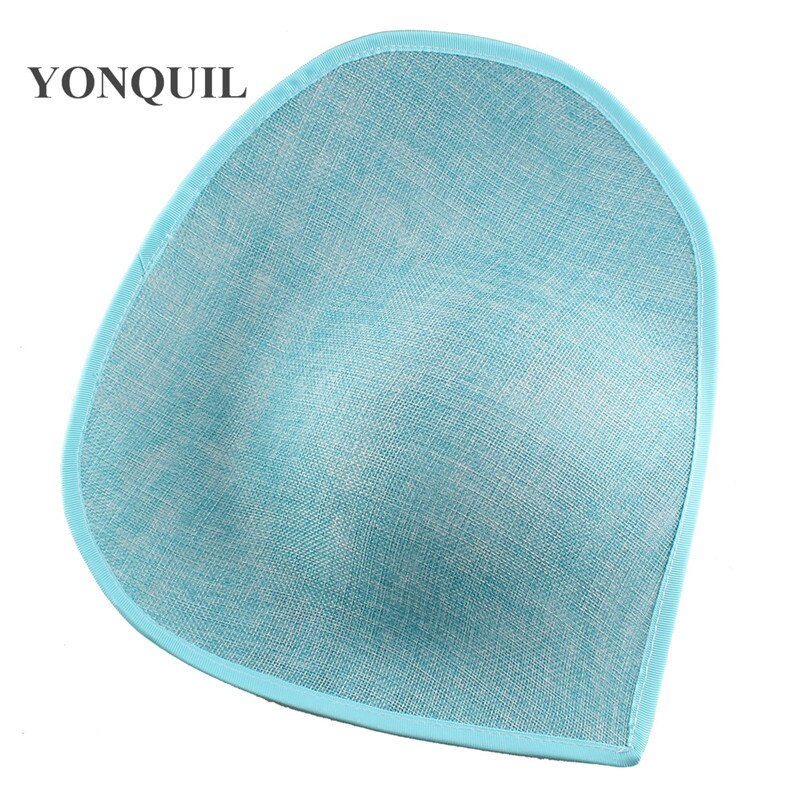 Lot de 30 cm grandes bases de fascinateur de mariage pour femmes, accessoires de coiffure à faire soi-même, chapeaux fascinateurs, couvre-chefs vintage, 5 pièces/lot: Turquoise