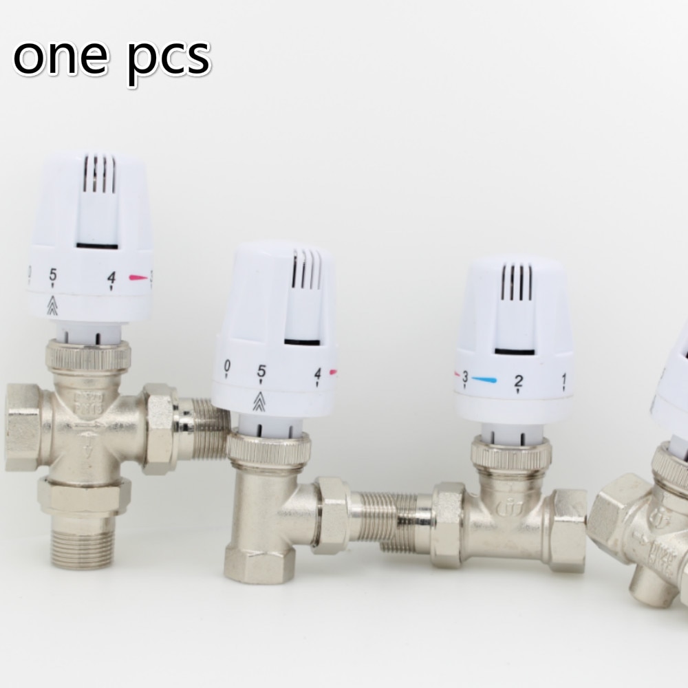 Thermostaat radiator controle thermostaatkraan messing thermostatische radiator hoofd DN15 DN20 DN25