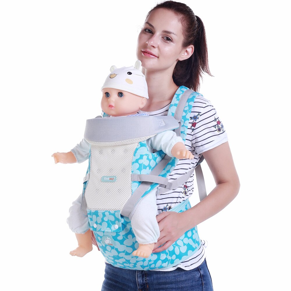 Ergonómico bebé infantil chico bebé del abrigo de la Honda frontal canguro bebé abrigo del portador de bebé de 0-36 meses