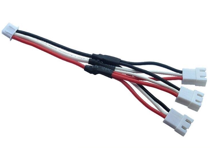 Batería lipo de 7,4 V y 3000mah, 18650, 2S T, enchufe para Q46 Wltoys 10428 /12428/12423, accesorios de repuesto para coche RC, batería de alta capacidad de 7,4 V: Azul