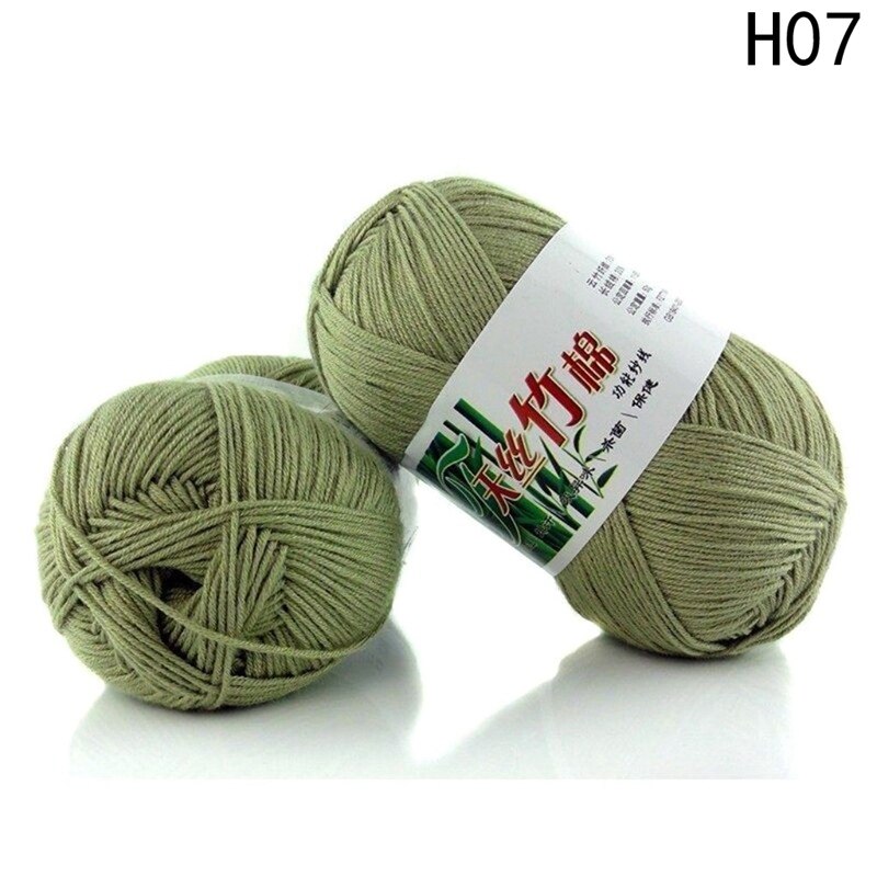 Warm DIY Milk Cotton Yarn Baby Wool Yarn for Knitting Children Hand Knitted Yarn Knit Blanket Crochet Yarn 100g: HG9936H07