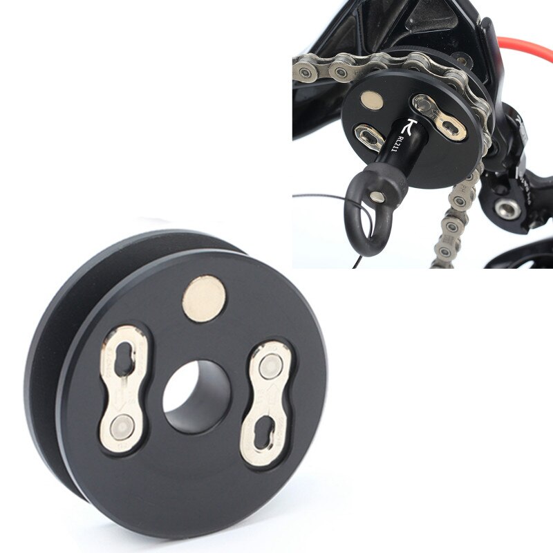 Bike Chain Washer Keeper Mtb Racefiets Ketting Houder Keeper Spanner Fiets Dummy Slapen Hub Voor Quick Release & Barrel as
