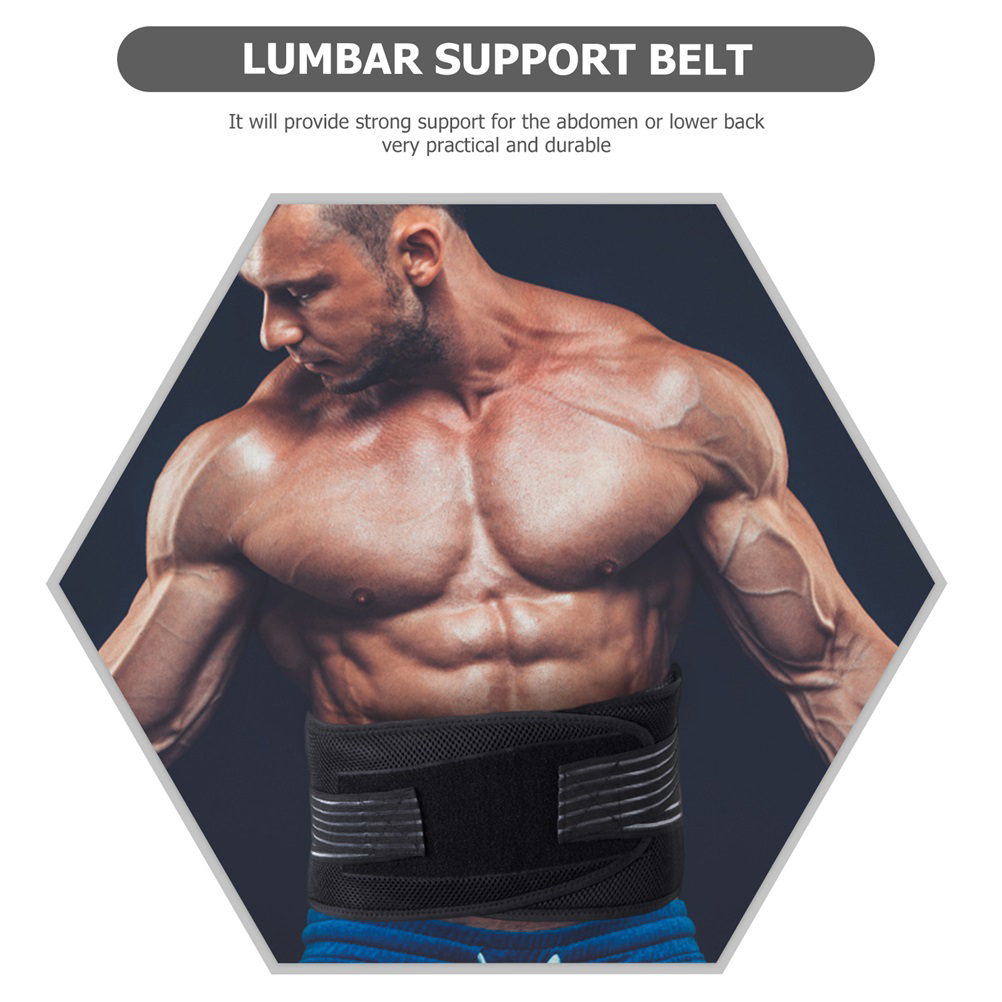 Cinturón de Fitness , faja Lumbar protectora para la cintura, para deportes
