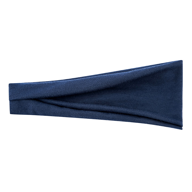 Diadema para mujer, turbante, bandas elásticas para el cabello de Color sólido, diadema para Yoga, aro para el cabello de maquillaje a la , diadema vintage, accesorios para el cabello: Plata