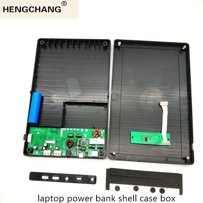 Qc3.0 pd18w batteri hurtigoplader boks shell gør det selv hurtig opladning powerbank polymer taske 18650 holder