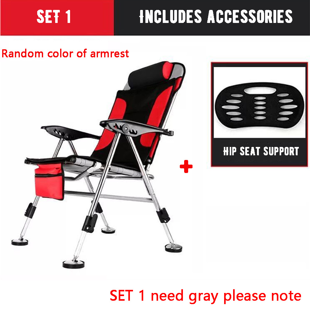 Fishing Chair Beach Chair Outdoor Foldable Chair – Grandado