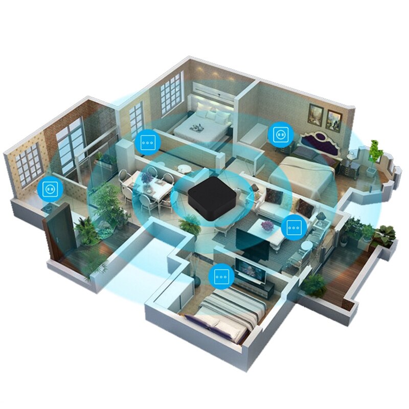 Tuya 2.4Ghz Smart Rf Wifi Module Air Conditioner TV Remote Control Home Automation For Alex Google Home Ifttt Voice Control