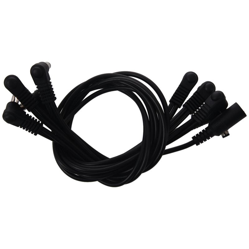 Alimentation pour pédale d'effet avec câble 8 voies 9V 1A adaptateur secteur ca/cc pour pédales avec effet guitare électrique