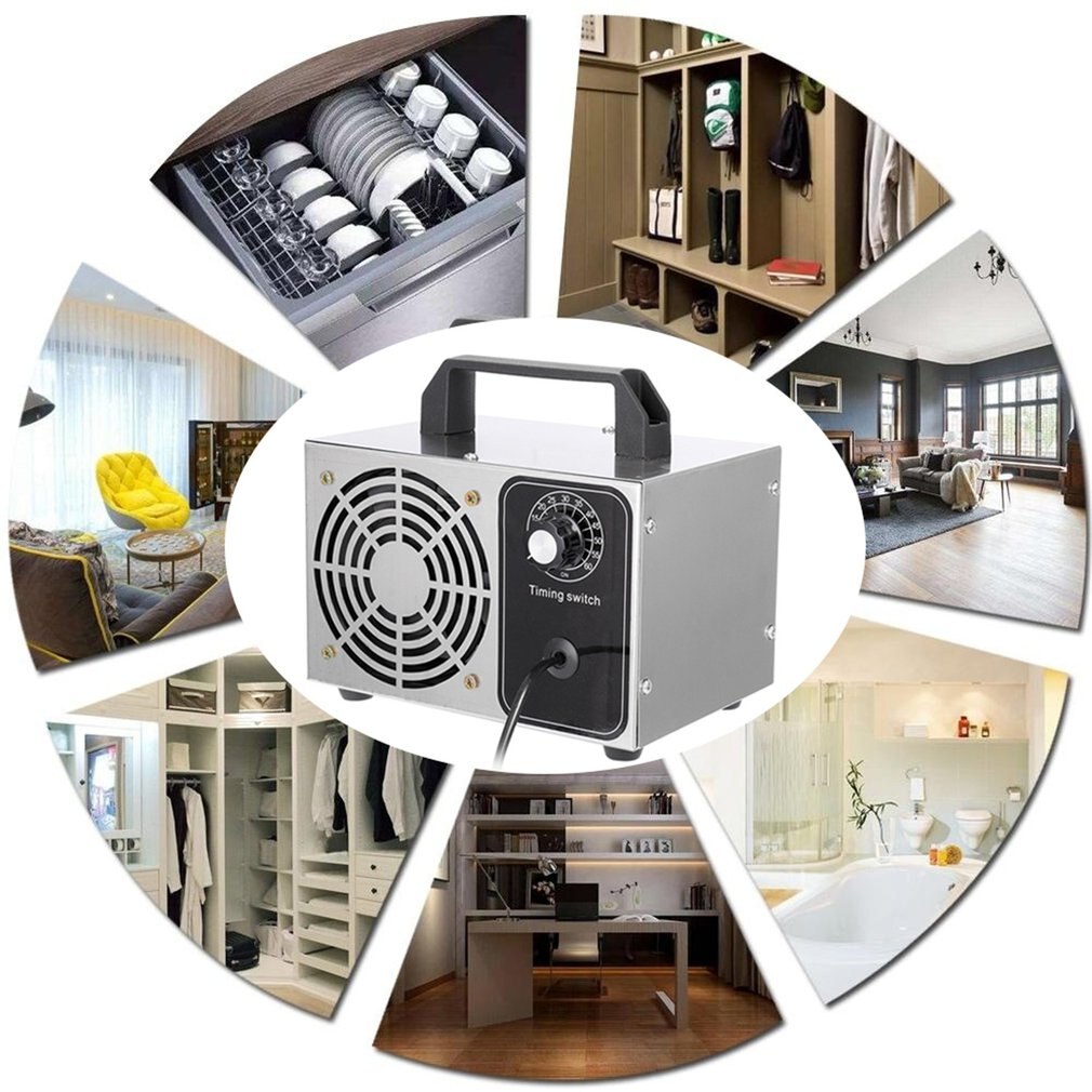 10/20/24/28G Ozon Desinfectie Formaldehyde Ontgeuringseffect Sterilisatie Desinfectie Ozon Machine Luchtzuivering Eu Type