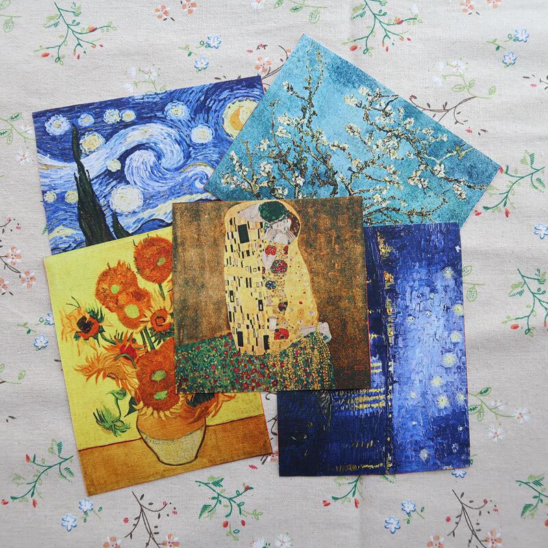 1 peça pintura design 12cm x 12m tecido de algodão retalhos tecidos pano costura diy retalhos mão bordado estofando sacos