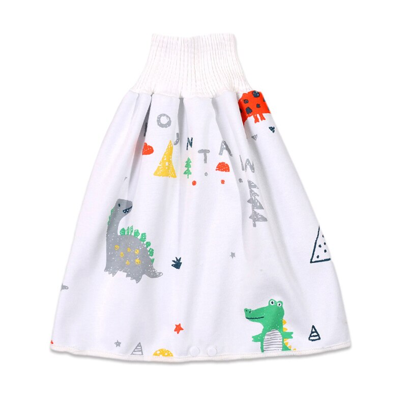 Cloth Diapers skirt Comfy Reusable Baby Diaper Skirt Shorts 2 in 1 Boy's Girl's Training Skirt Children diaper skirt: E / 4-8T