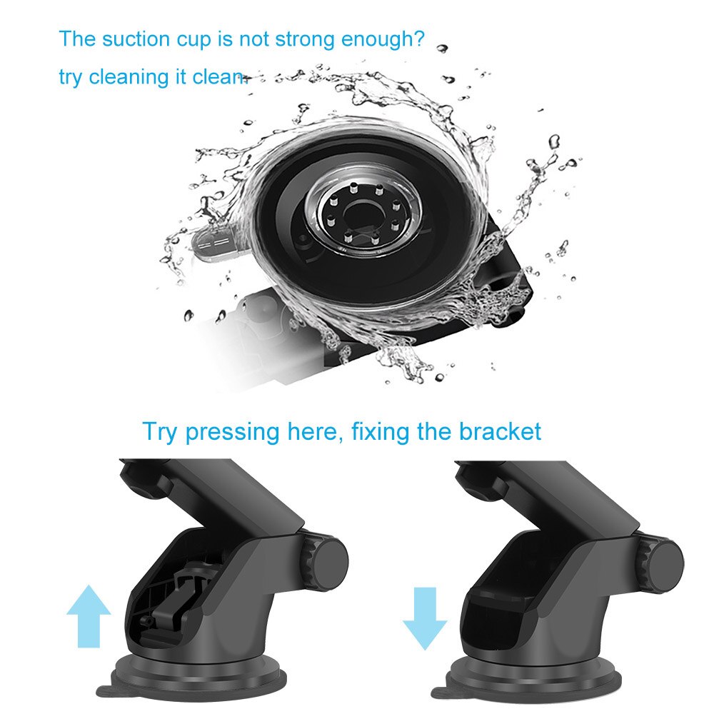 Cargador inalámbrico de coche con sujeción automática de 10W para iPhone 11 X Xs XR, soporte de cargador inalámbrico Qi por inducción infrarroja, soporte de teléfono para coche