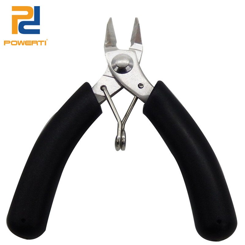 Mini Cutting Pliers Stringing Tools Badminton String Diagonal Cutter Tools for Badminton/Tennis Racket: black