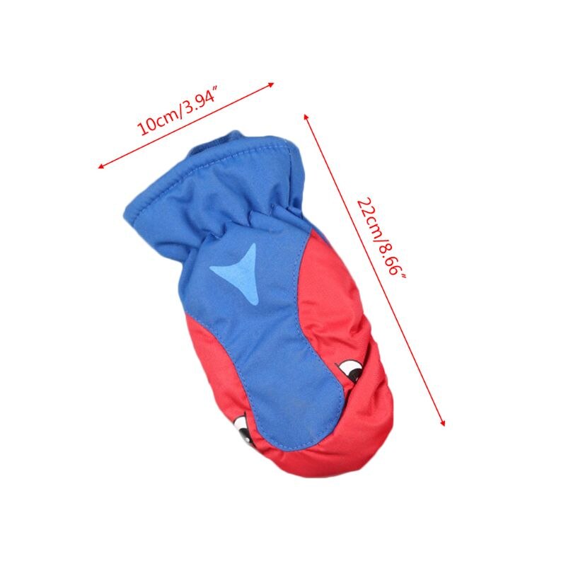 Winter Outdoor Jongens Meisjes Cartoon Ski Waterdichte Handschoenen Leuke Kinderen Antislip Warm Winddicht Wanten 54DA