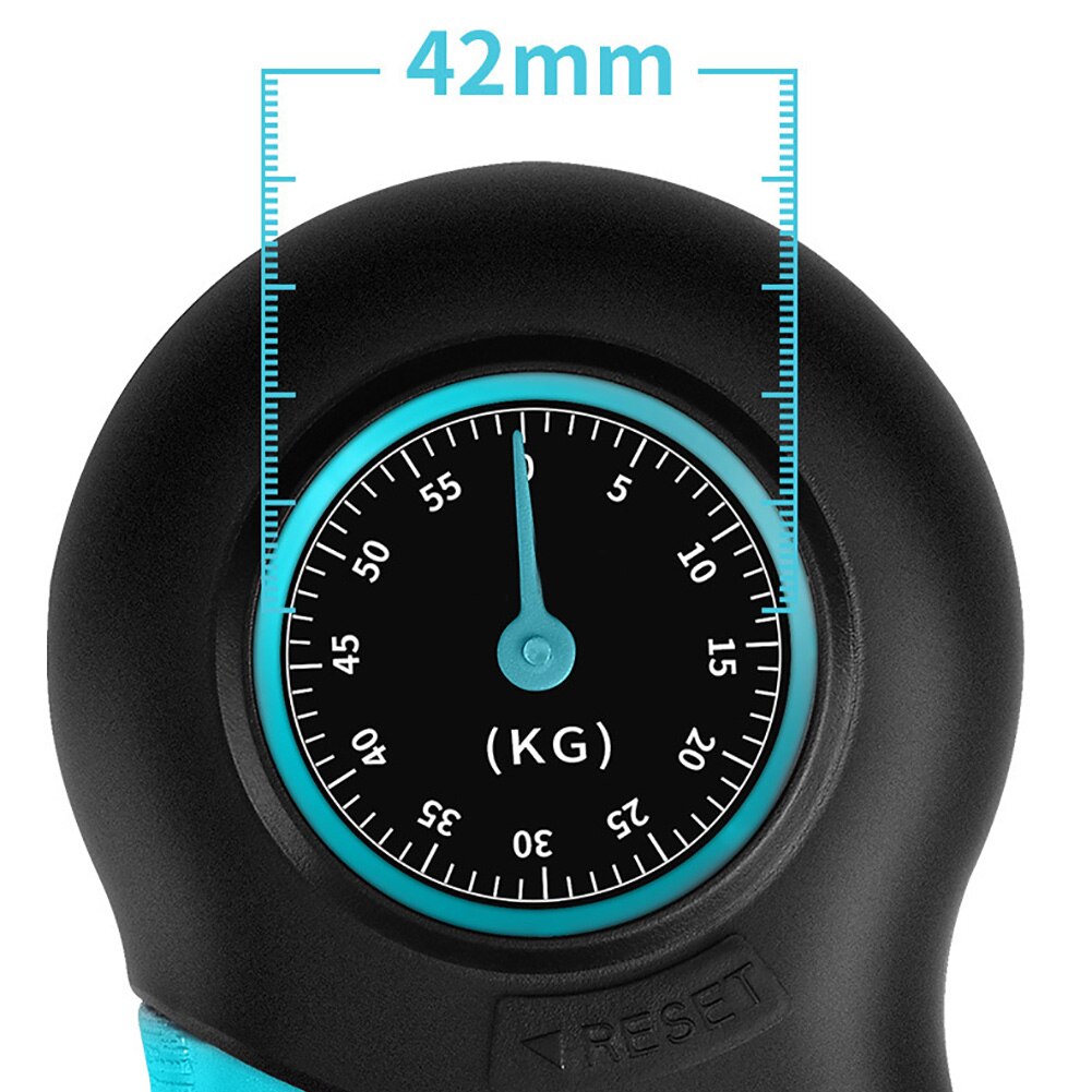 0-55kg mekaniska pekare dynamometer handgrepp kraftstyrka mätare hand kraft kraftstyrka mätare mätverktyg