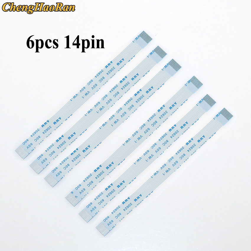 6 Stuks Voor Sony Ps4 Pro Slanke Controller 10 12 14 Pin Oplaadbord Stroomschakelaar Kabel Touchpad Flex Lint Kabel