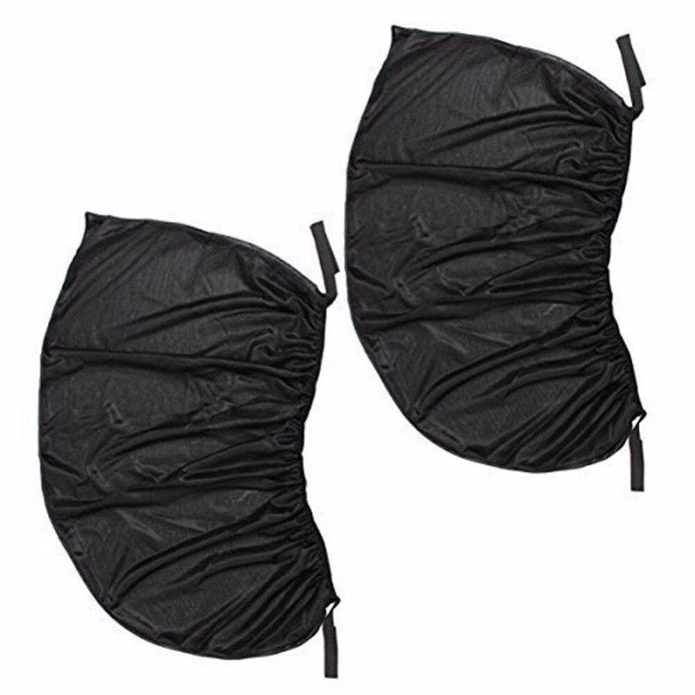2 Pcs Tampa Do Carro Viseira Escudo Side Car Janela Indiscreta Sun Sombra Sombrinha Proteção UV Malha