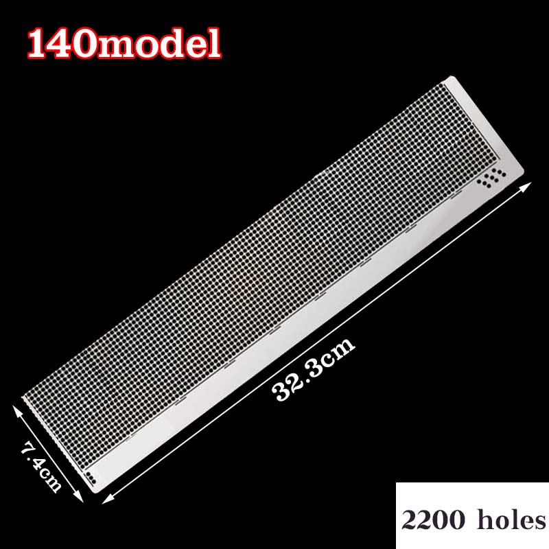 800/1020/2200 Gaten RVS Liniaal Voor Diamant Schilderen Borduurwerk Accessoires Diy Tekening Liniaal Blanco Ronde Vierkante Boren