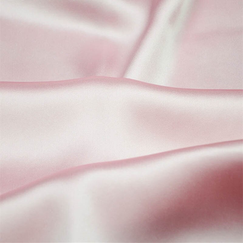Tissu 100% soie teinté de mûrier, largeur 114cm, 16.5 maman, pour robe de mariage, literie de vêtements DIY,: pink