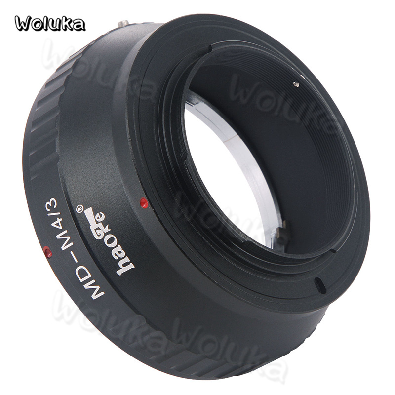 Camera lens adapter MD-M43 adapter ring Minolta MD/MC Haiou lens to O EM1/5II PENF CD50 T06