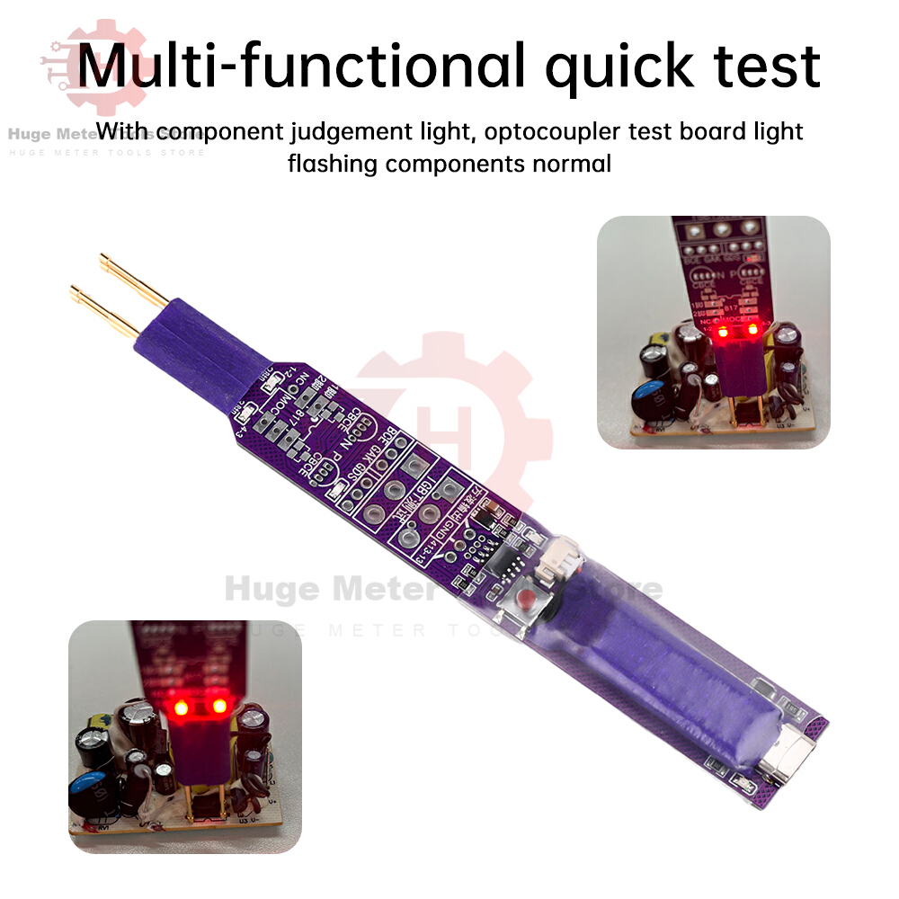 Testeur d'optocoupleur, outil de détection rapide multifonctionnel, outil de réparation électronique, Module de Test en ligne d'optocoupleur