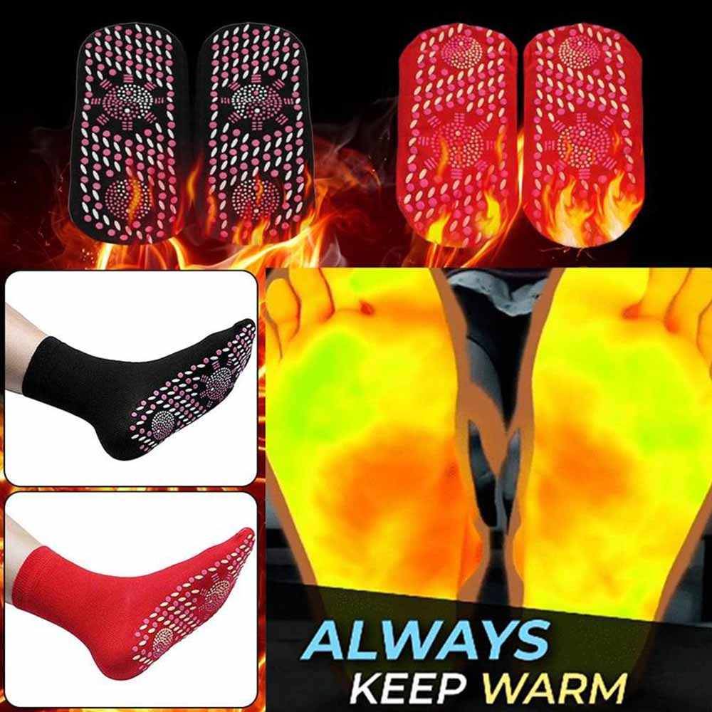 Self-Heizung Gesundheit Pflege Socken Turmalin Magnetischen Therapie Bequem Und Atmungsaktiv Massager Winter Warme Fuß Pflege Socken