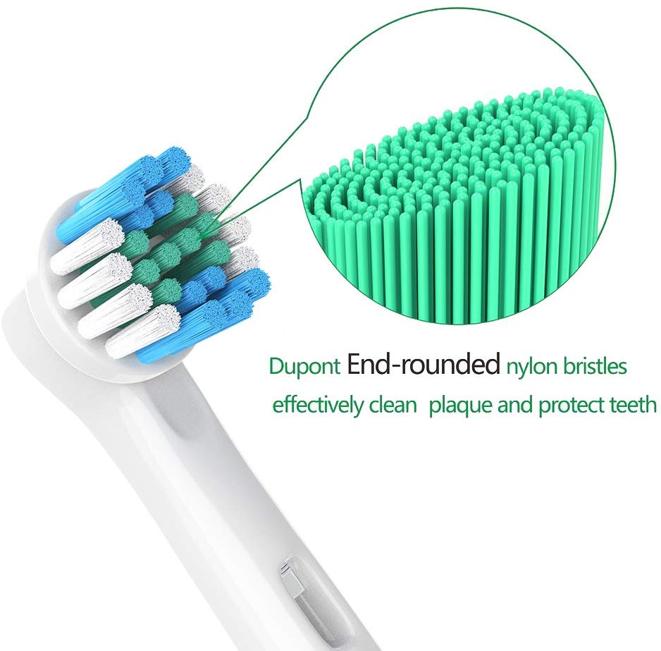 Replacement Brush Heads For Oral-B Electric Toothbrush Fit Advance Power/Pro Health/Triumph/3D Excel/Vitality Precision Clean