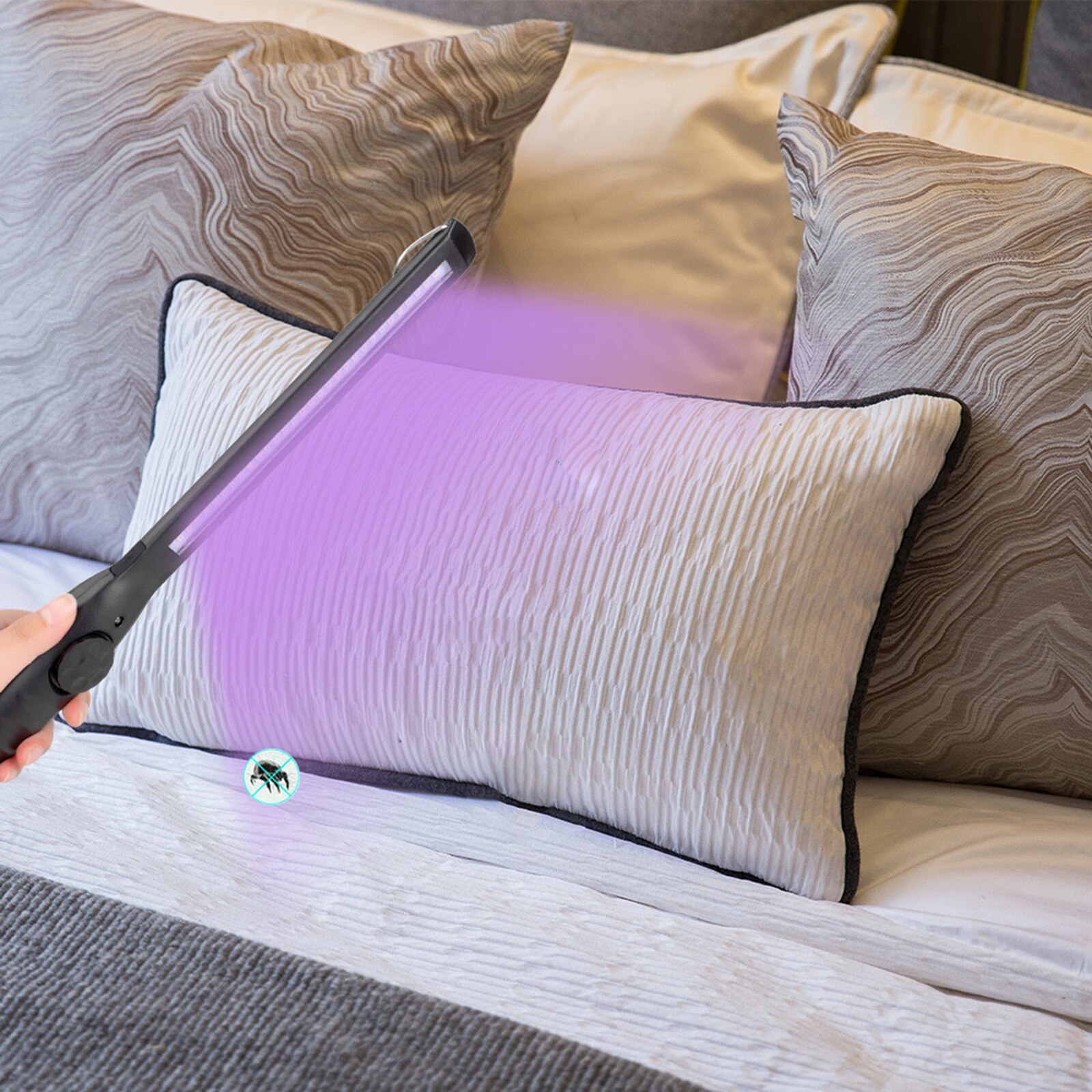 40LED UV Lamp Maintenance Lamp Household Portable Uvc Ray Ultraviolet Lamps Household Portable Inspection and