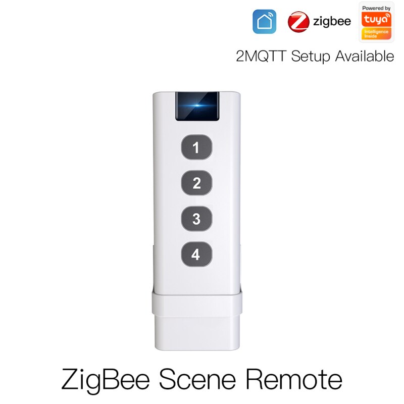Tuya ZigBee Smart 12 Scene Switch Push Button Controller Home Automation Switch Smart Life APP Control Via Alexa And Google Home: ZigBee Remote Scene