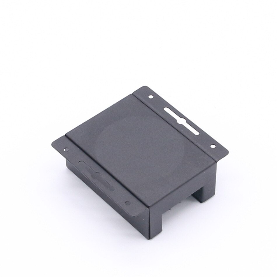 Dc 12-24 v 6a/ch 3 kanaler de un solo farve negro rf controlador led kontrol fjernbetjening taktil komplet para tira de luz led lys c