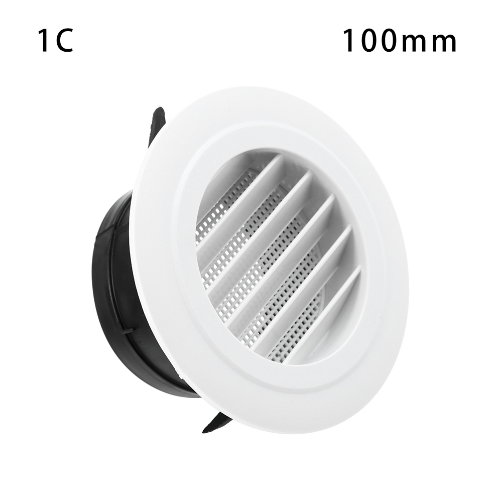 75/100/150Mm Buisventilatieroosters Luchtopening Deksel Extract Ventiel Grille Duurzame Luchtcirculatie Ventilatieopeningen Dop Huisdecoratie: Bruin