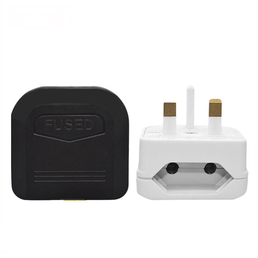 Universal EU Plug Converter 250V AC Power Adapter Charger Euro Travel Adapter EU Plug Adapter British Socket Outlet Home Adapter