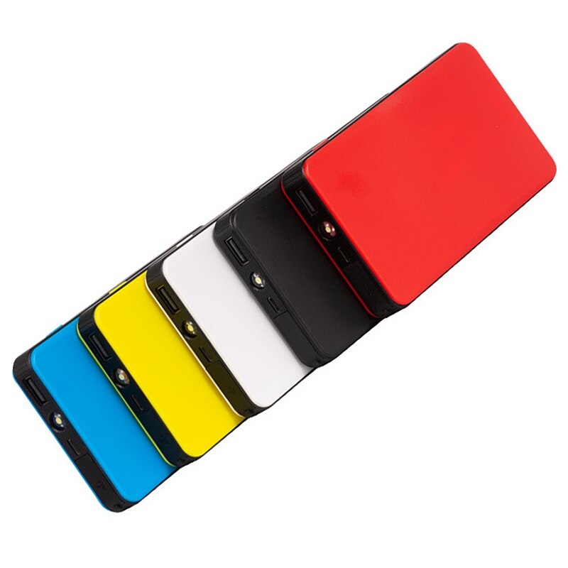 Mini Car Jump Starter Portable Emergency Charger Battery Booster Power Bank for Car Mobile Tablet Camera