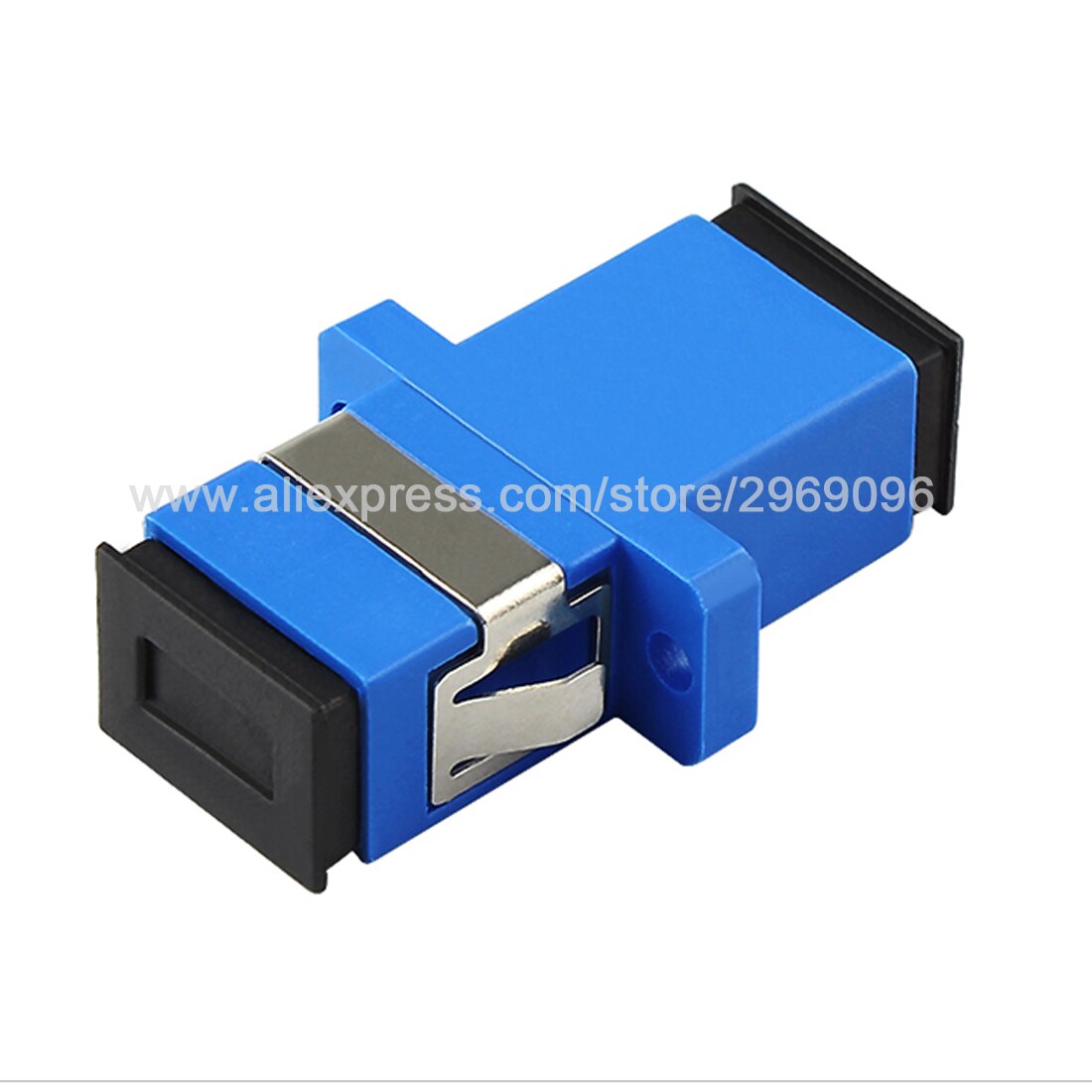 50Pcs Ftth Sc Upc Sx Glasvezel Adapter Sc Glasvezel Koppeling Sc Fiber Flens Sc Upc Connector Gebruik voor Ftth Project