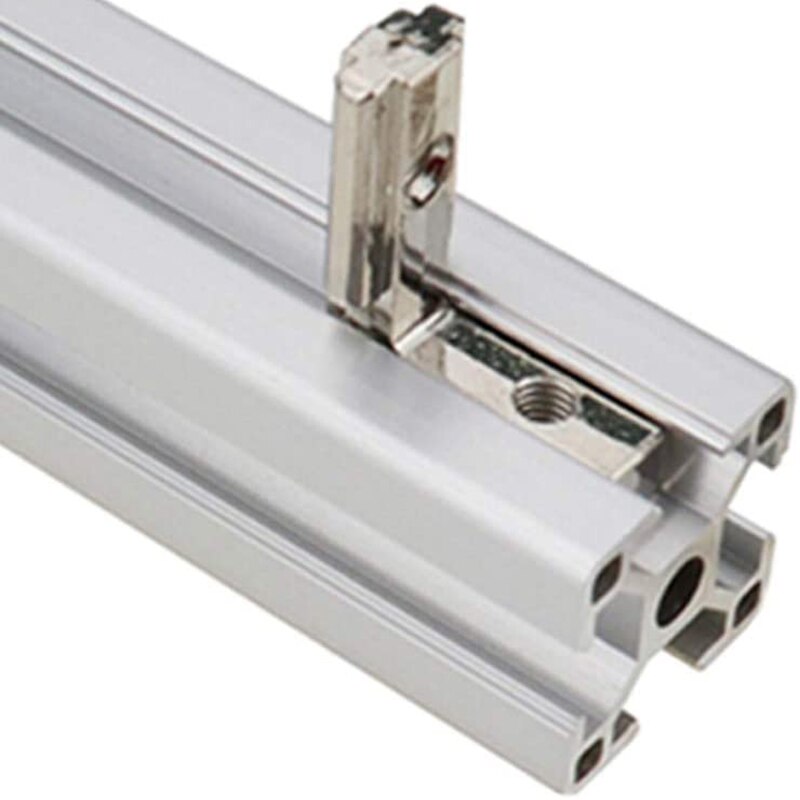 20 piezas Interior en forma de L con ranura en T para Conector de esquina Interior, soporte de unión para Perfil de extrusión de aluminio, ranura de serie , 6mm