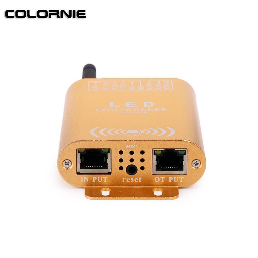 Wifi Music Controller Strip Light SPI Controller 2048 Pixel LED Digital Addressable Controller For Led Strip Light