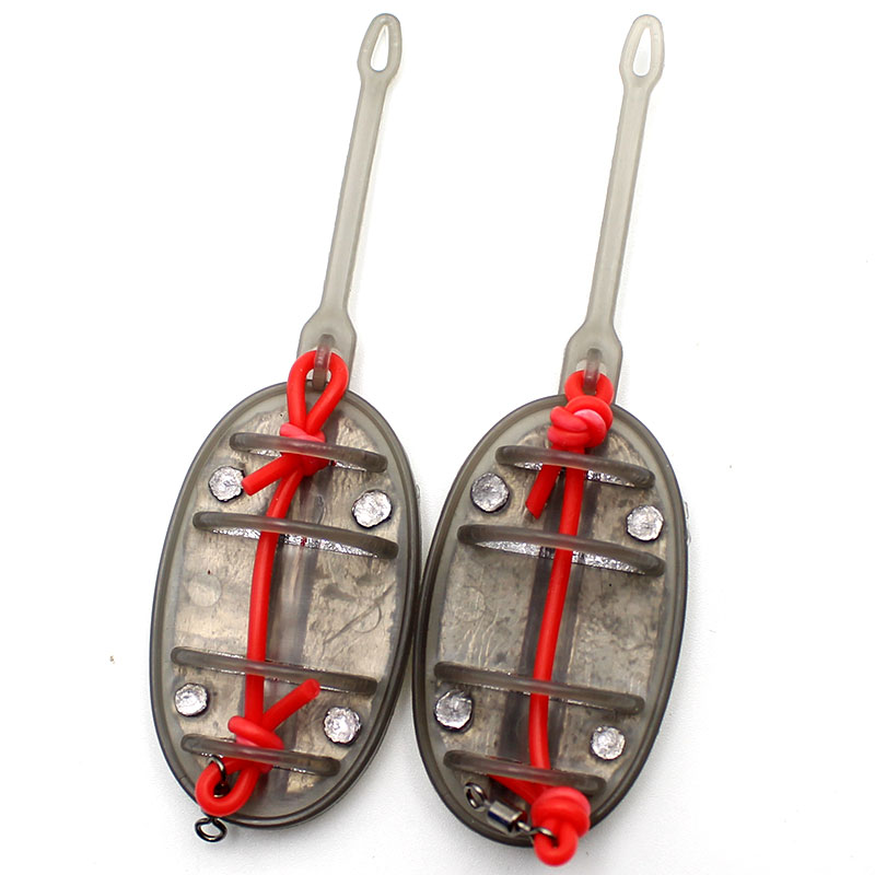 Method Feeder Fishing Carp Feeder Bait Cage Round Square for Maggot Groundbait Carp Coarse Match Tackle Equipment