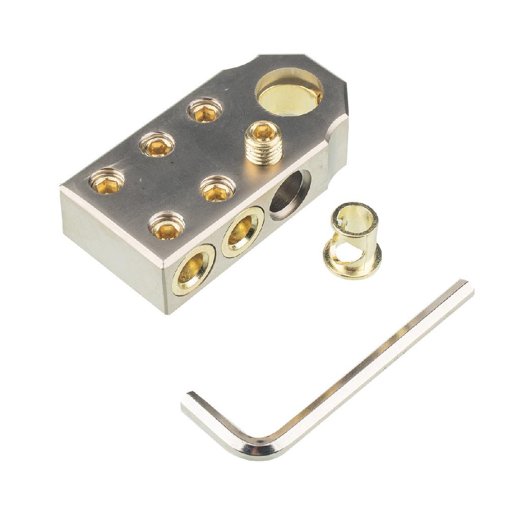 1 paar Batterie Klemmen Batterie Haufen Terminal positiv Negativ Batterie Klemme Batterie Klemme Stecker Mit Montage Schlüssel