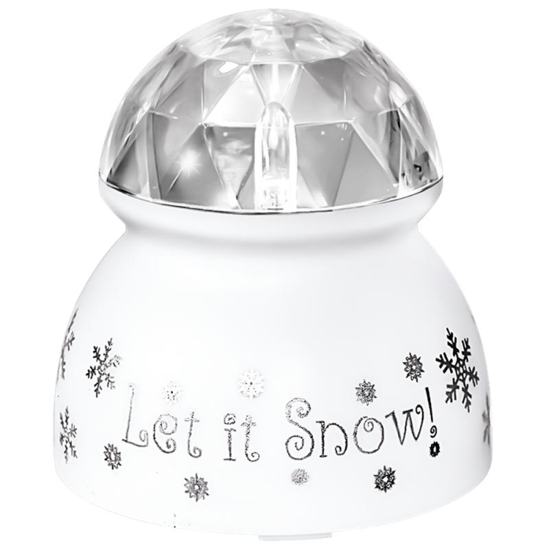 Starry Sky Ocean Projector Night Light USB LED Night Light Ocean Wave Projection Lamp Christmas Brithday Party Child: White