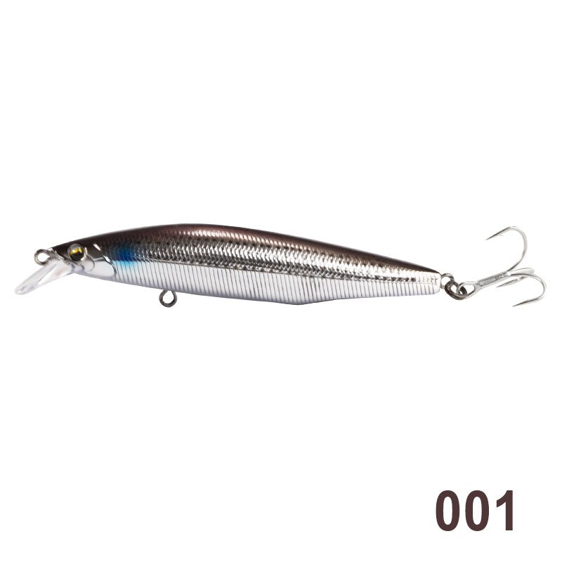 Hunthouse – leurre méné flottant lentement, appât artificiel idéal pour la pêche au bar ou à la truite, 90mm, 11.5g