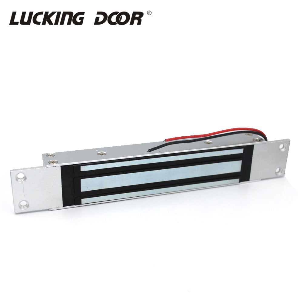 12V Single Door Electric Magnetic Electromagnetic Lock With Mortise Mount180/280/ 350lbs Holding Force for Access Control