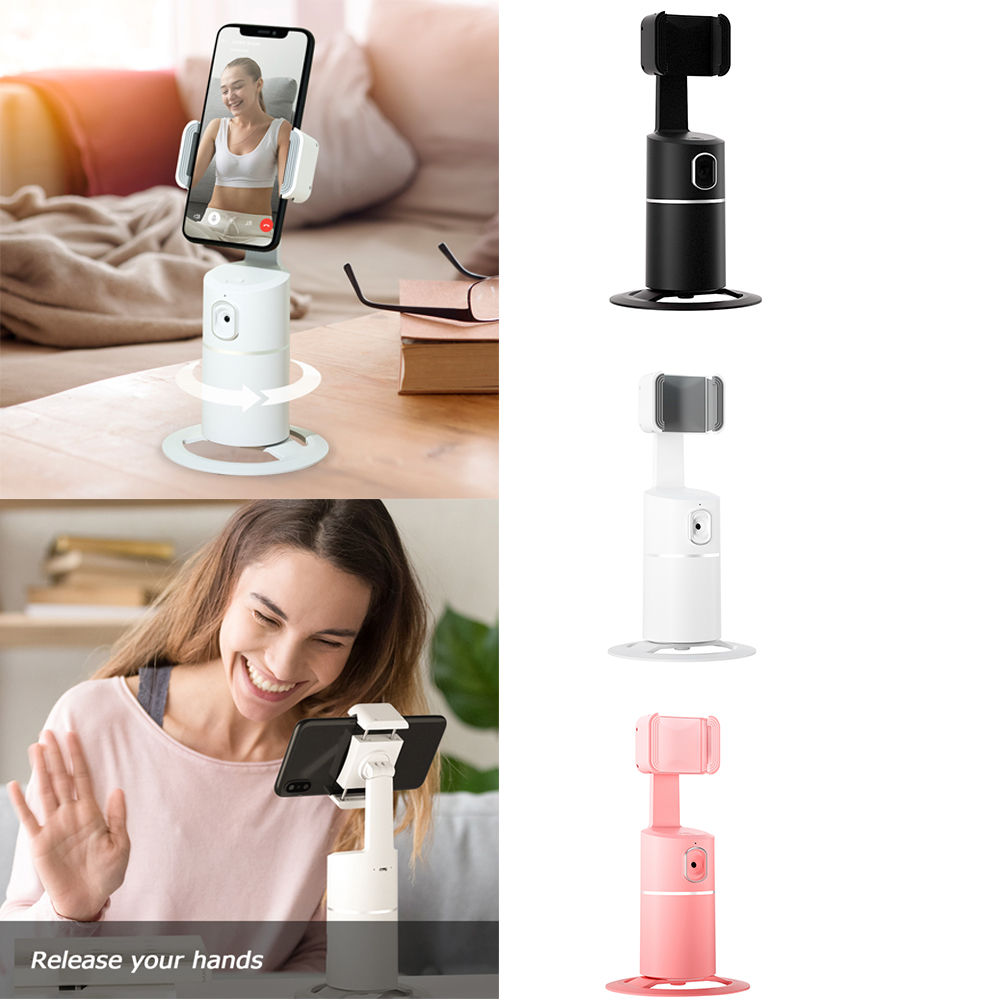 Estabilizador de cardán de seguimiento facial automático, trípode para teléfono, accesorios con rotación de 360 grados, seguimiento inteligente por Ia, foto, Vlog, grabadora de vídeo