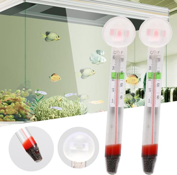 Termómetro de temperatura para acuario, productos para mascotas, vidrio para peces, temperatura del tanque, suministros para mascotas, tecnología y aparatos
