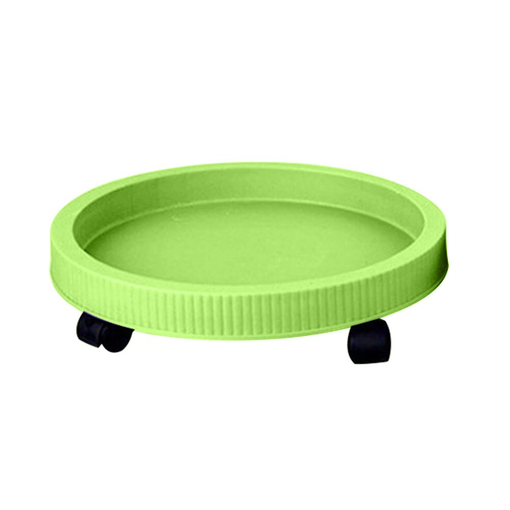Plastikowa taca ogrodnicza sadzarka do kwiatów podstawa stojaka z/bez kół: Green Mobile