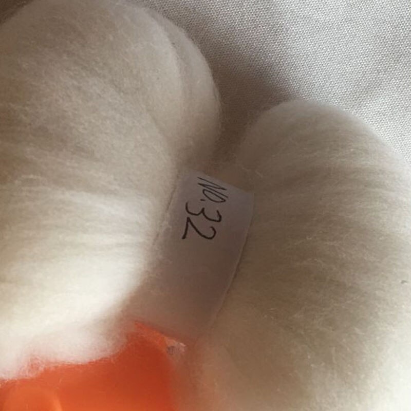 WFPFBEC 70 s Australië GEKAMD 100% WOL fiber merino diy wol voor neddles vilten 50g 100g 200g 300g 500g NR 32